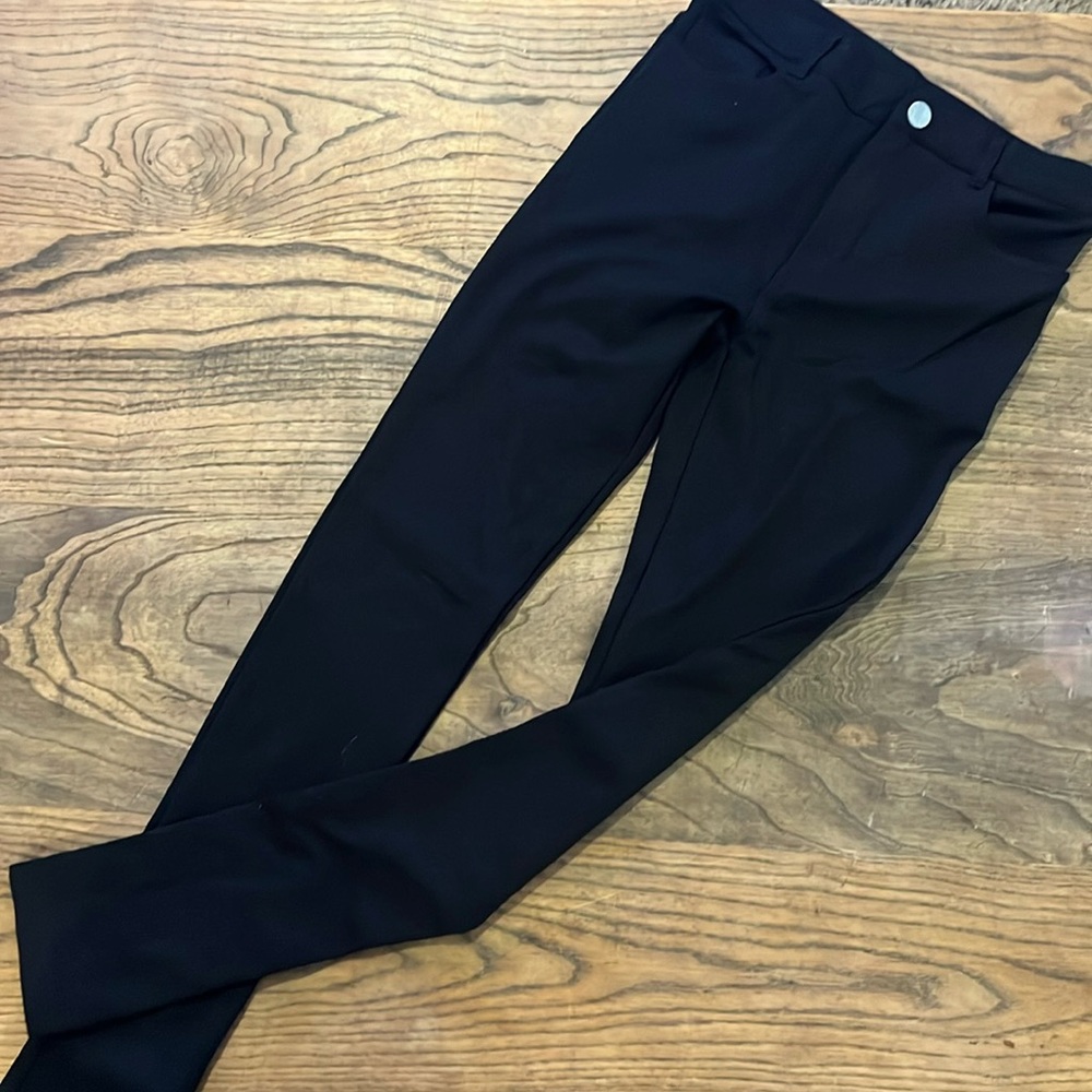 Big girls Black stretchy leggings